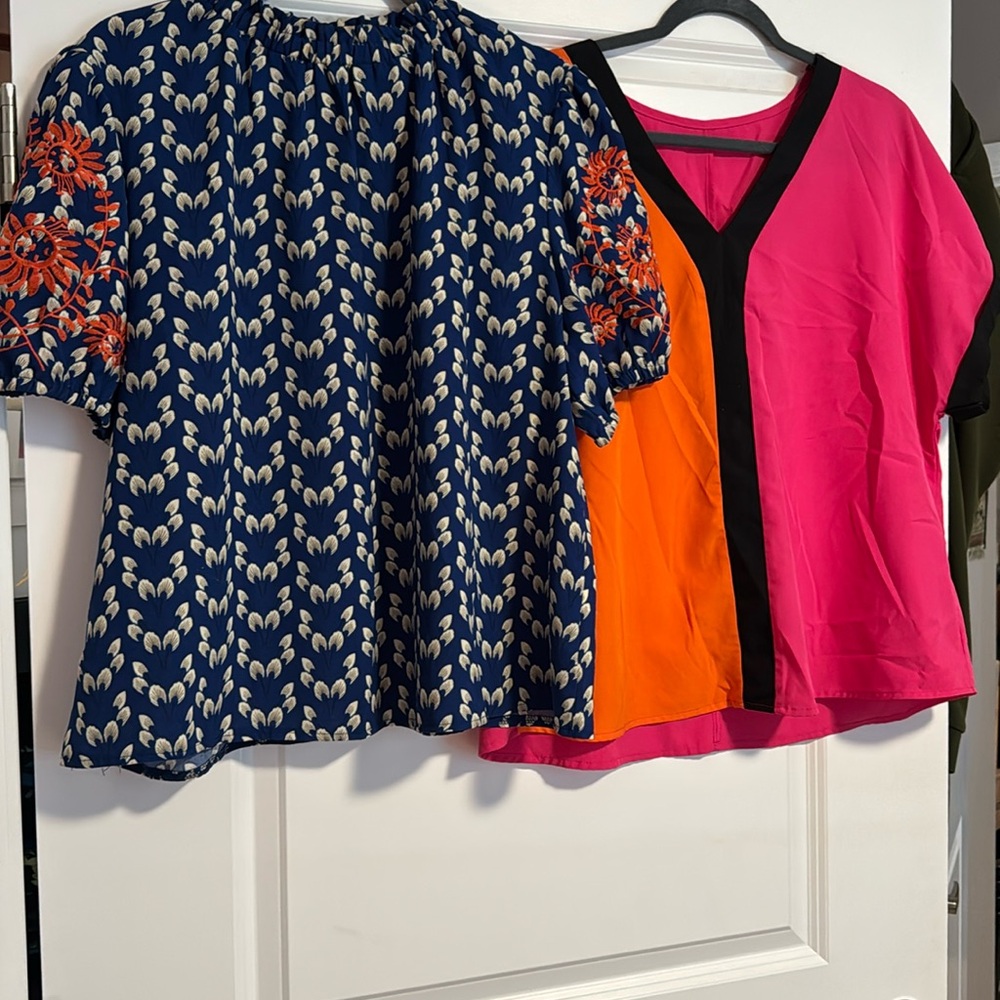 Blouses - Both XL - Purchased From Amazon